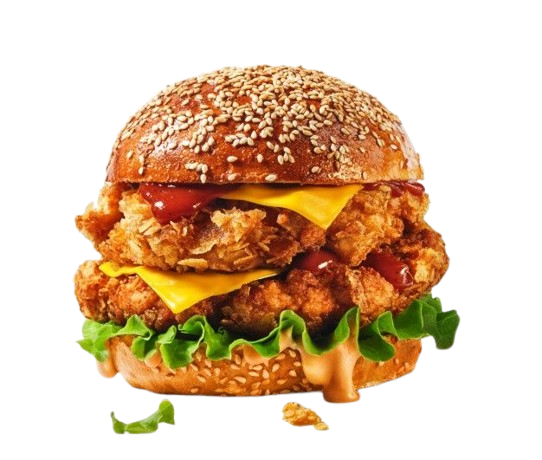 Chicken Burger With Cheese