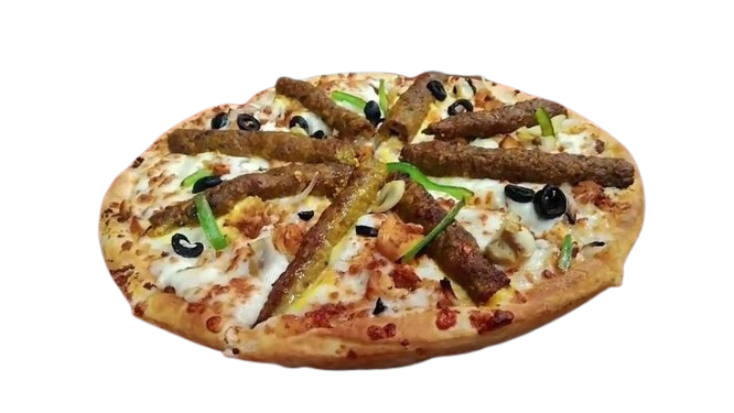Kabab Crust Pizza